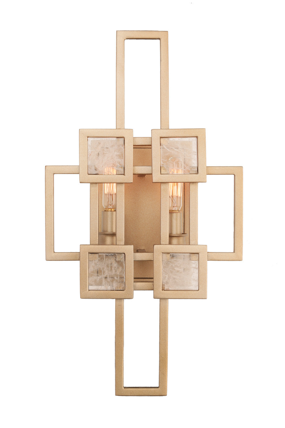 Kalco Metropolis 500620MG Wall Light - Modern Gold