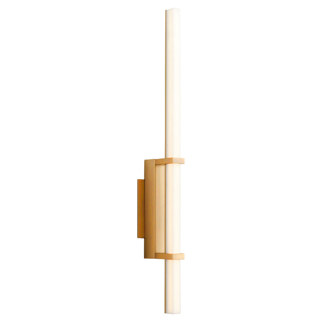 Oxygen Wand 3-55-40 Wall Sconce Light - Aged Brass