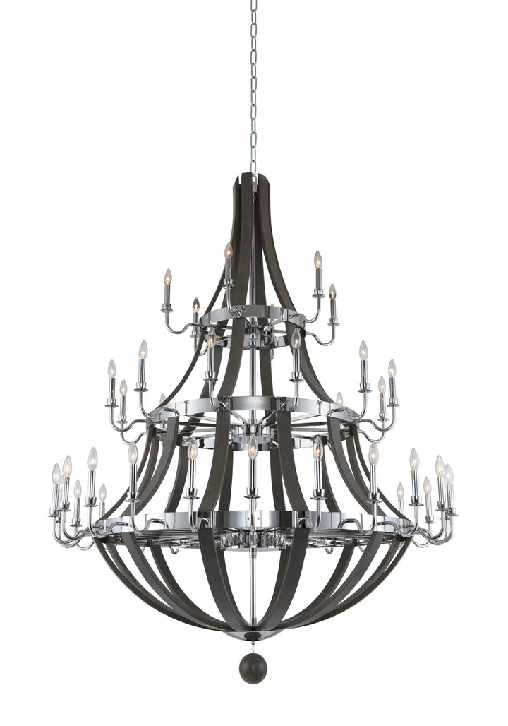 Kalco Sharlow 300486CH Chandelier Light - Chrome