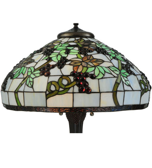 Meyda Tiffany Lighting 134538 Veneto Two Light Table Lamp Lamp Bronze / Dark