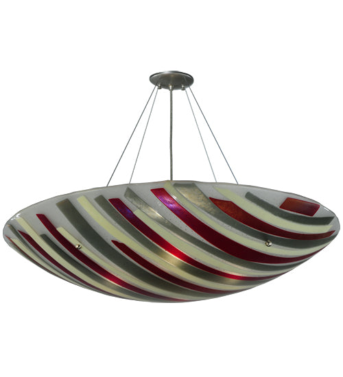 Meyda Tiffany Metro Fusion 140260 Pendant Light - Nickel