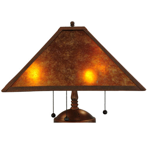 Meyda Tiffany Lighting 140283 Mission Shade Lamp Shade Bronze / Dark