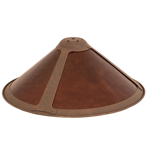 Meyda Tiffany Lighting 140285 Sutter Shade Lamp Shade Bronze / Dark