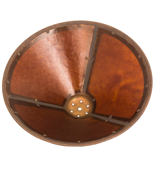 Meyda Tiffany Lighting 140285 Sutter Shade Lamp Shade Bronze / Dark