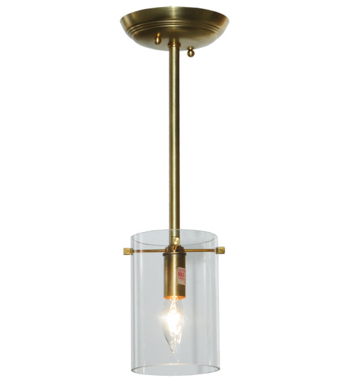 Meyda Tiffany Bakersfield 140494 Pendant Light - Satin Brass