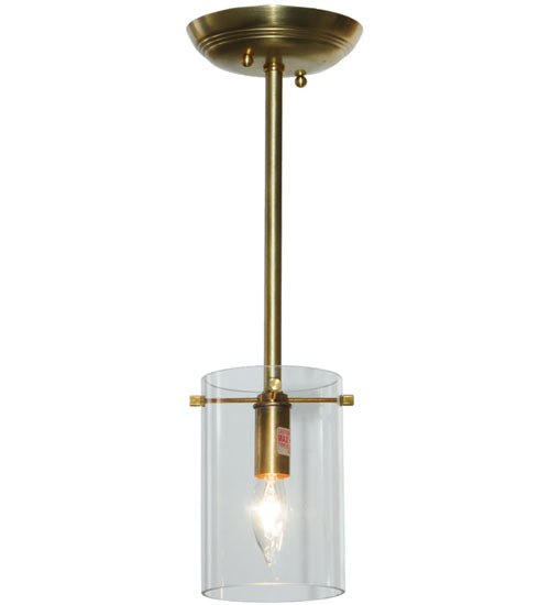 Meyda Tiffany Bakersfield 140494 Pendant Light - Satin Brass