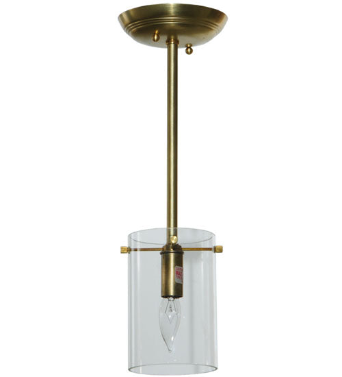 Meyda Tiffany Bakersfield 140494 Pendant Light - Satin Brass