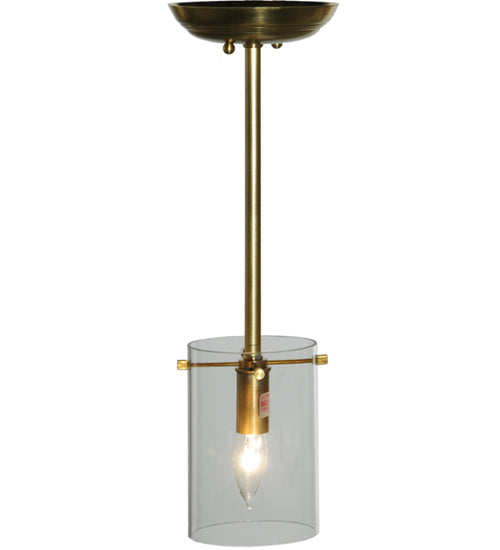 Meyda Tiffany Bakersfield 140494 Pendant Light - Satin Brass