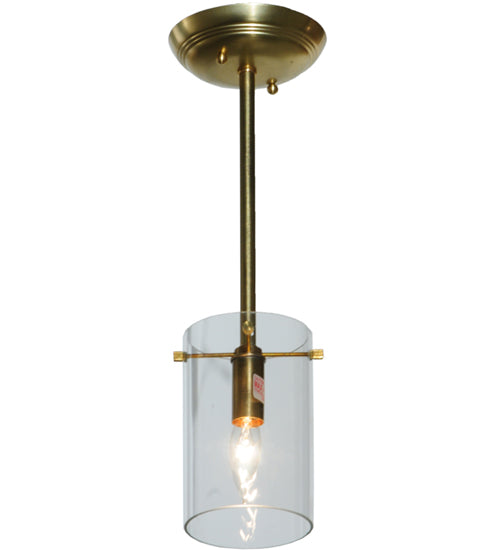 Meyda Tiffany Bakersfield 140494 Pendant Light - Satin Brass