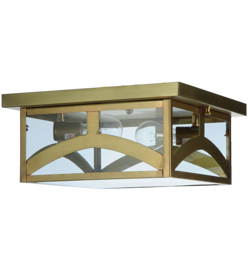 Meyda Tiffany Hyde Park 140498 Ceiling Light - Satin Brass