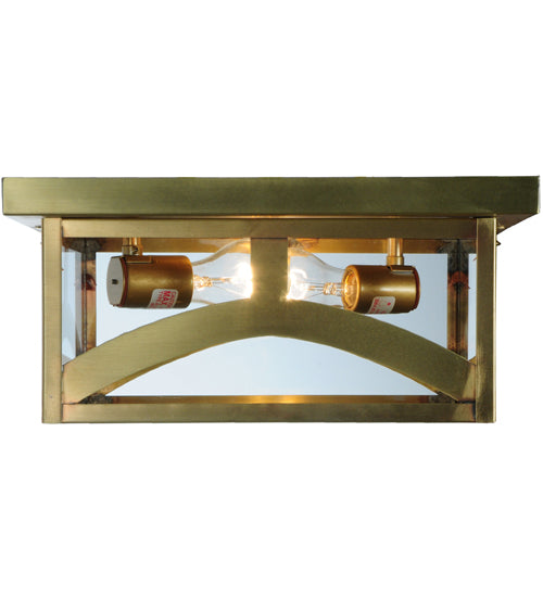 Meyda Tiffany Hyde Park 140498 Ceiling Light - Satin Brass