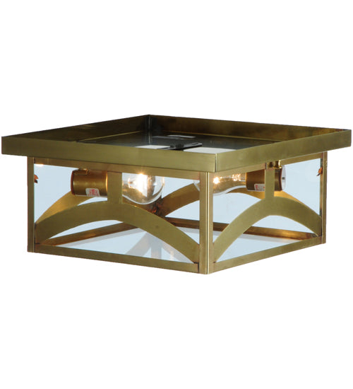 Meyda Tiffany Hyde Park 140498 Ceiling Light - Satin Brass