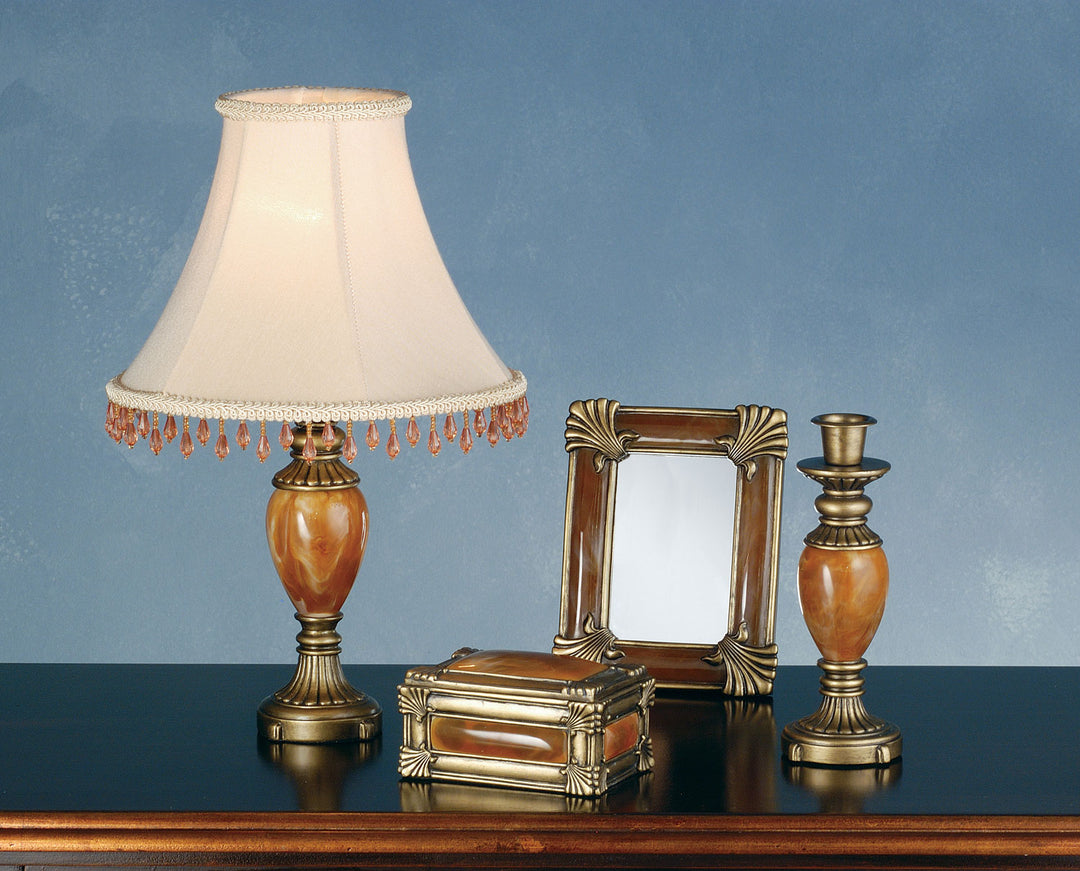 Meyda Tiffany Lighting 69537 Boca Raton Vanity Set Lamp Brass - Antique