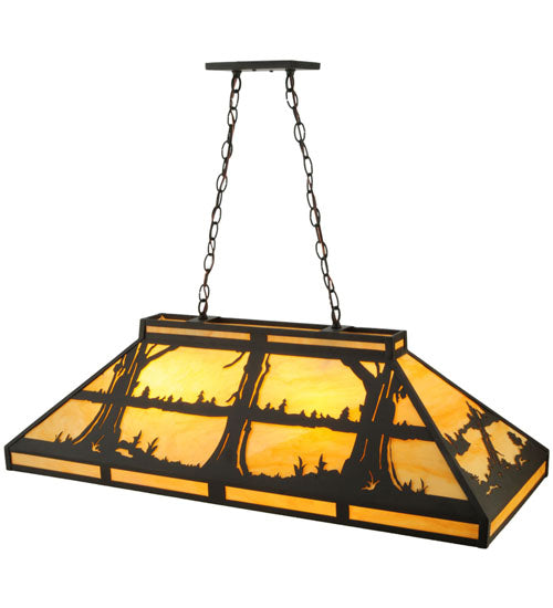 Meyda Tiffany Quiet Pond 140599 Pendant Light - Oil Rubbed Bronze