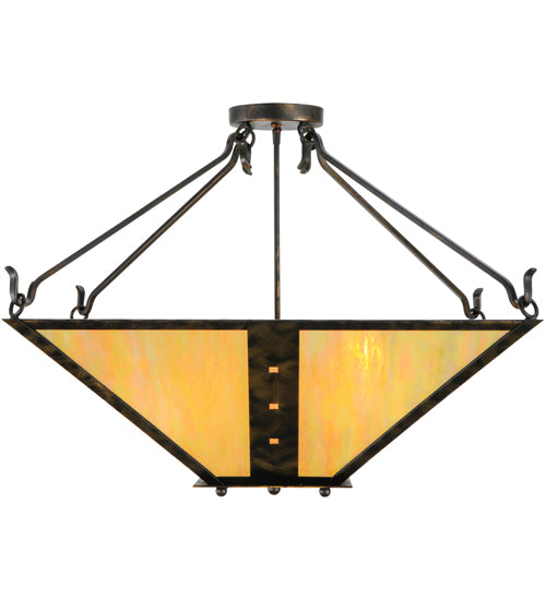 Meyda Tiffany Zandra 140660 Ceiling Light - Antique