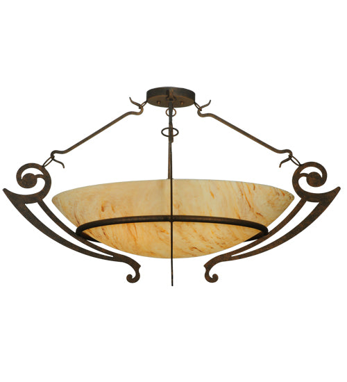 Meyda Tiffany Ceres 140730 Pendant Light - Gilded Tobacco