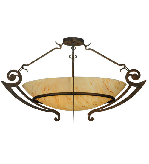Meyda Tiffany Ceres 140730 Pendant Light - Gilded Tobacco