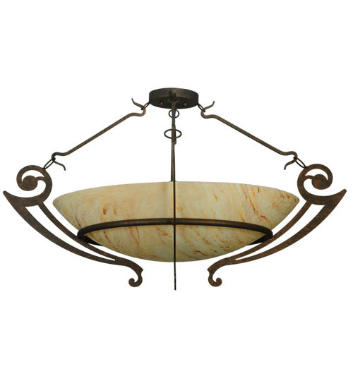 Meyda Tiffany Ceres 140730 Pendant Light - Gilded Tobacco