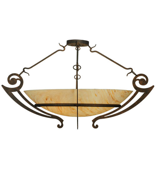 Meyda Tiffany Ceres 140730 Pendant Light - Gilded Tobacco