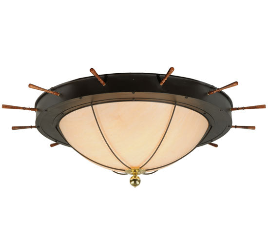 Meyda Tiffany Nautical 140743 Ceiling Light - Oil Rubbed Bronze