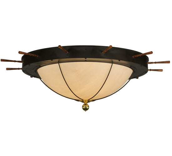 Meyda Tiffany Nautical 140743 Ceiling Light - Oil Rubbed Bronze