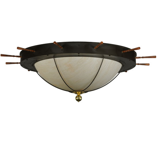 Meyda Tiffany Nautical 140743 Ceiling Light - Oil Rubbed Bronze