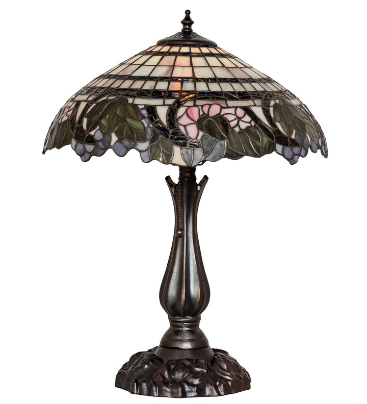 Meyda Tiffany Lighting 38516 Handel Grapevine One Light Table Lamp Lamp Bronze / Dark