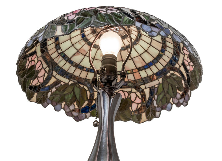 Meyda Tiffany Lighting 38516 Handel Grapevine One Light Table Lamp Lamp Bronze / Dark