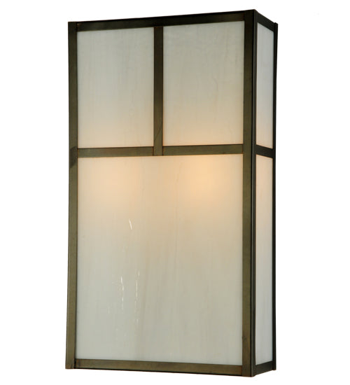 Meyda Tiffany Hyde Park 140767 Wall Light - Craftsman Brown