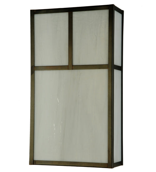 Meyda Tiffany Hyde Park 140767 Wall Light - Craftsman Brown