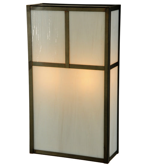Meyda Tiffany Hyde Park 140767 Wall Light - Craftsman Brown