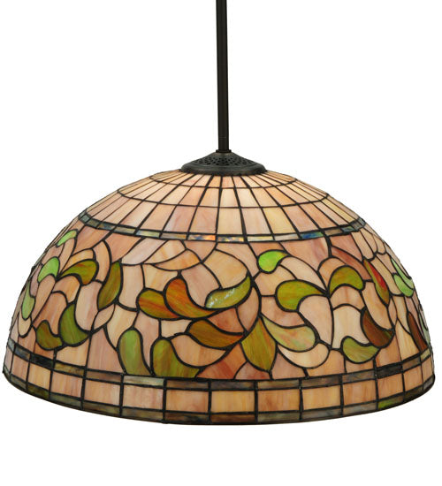 Meyda Tiffany Tiffany Turning Leaf 140789 Pendant Light - Antique Copper