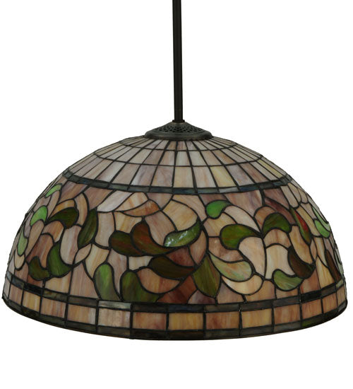 Meyda Tiffany Tiffany Turning Leaf 140789 Pendant Light - Antique Copper