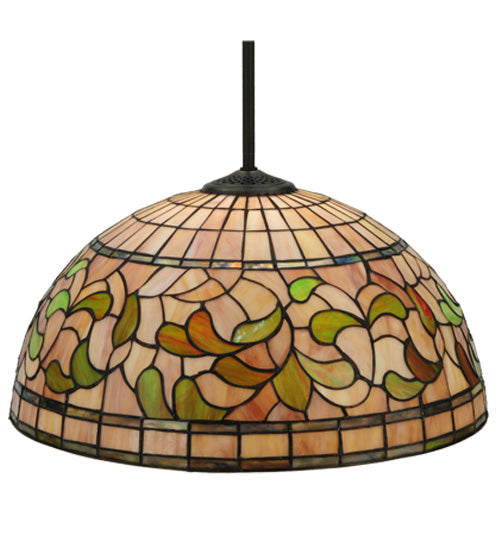 Meyda Tiffany Tiffany Turning Leaf 140789 Pendant Light - Antique Copper