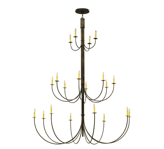 Meyda Tiffany Cheal 140807 Chandelier Light - Antique Brass