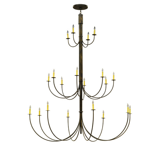 Meyda Tiffany Cheal 140807 Chandelier Light - Antique Brass