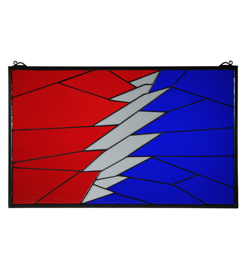 Meyda Tiffany Lighting 140815 Greatful Dead Window Mirror Bronze / Dark