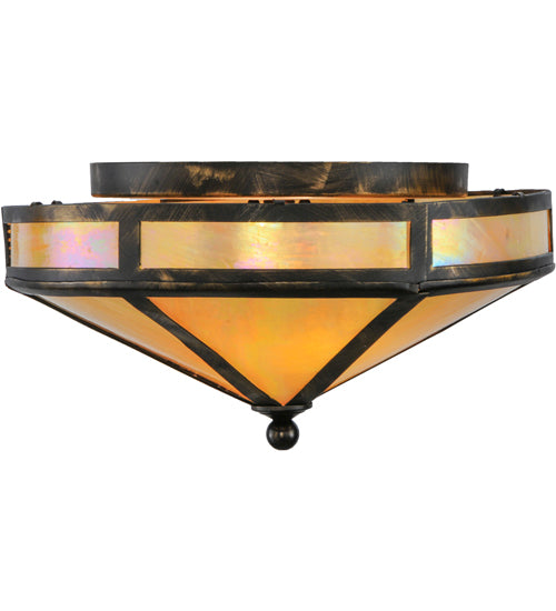 Meyda Tiffany Craftsman 140867 Ceiling Light - Antique