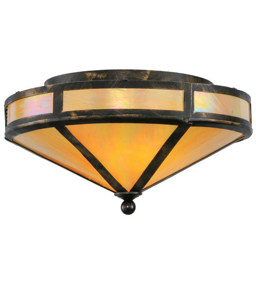 Meyda Tiffany Craftsman 140867 Ceiling Light - Antique
