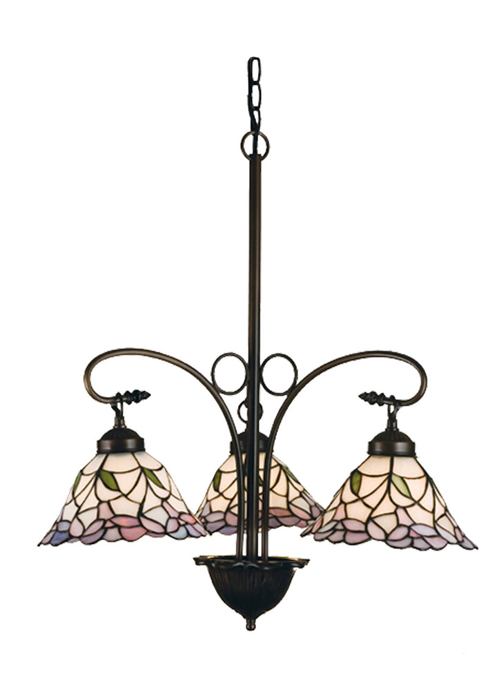 Meyda Tiffany Daffodil Bell 27419 Chandelier Light - Ca Pink