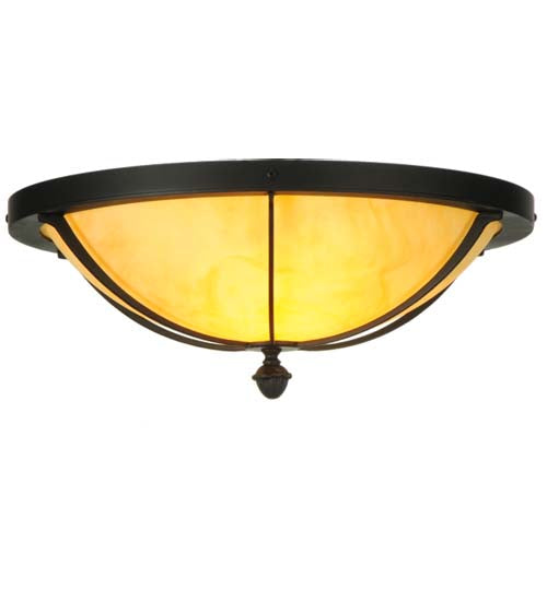 Meyda Tiffany Dominga 140926 Ceiling Light - Craftsman Brown