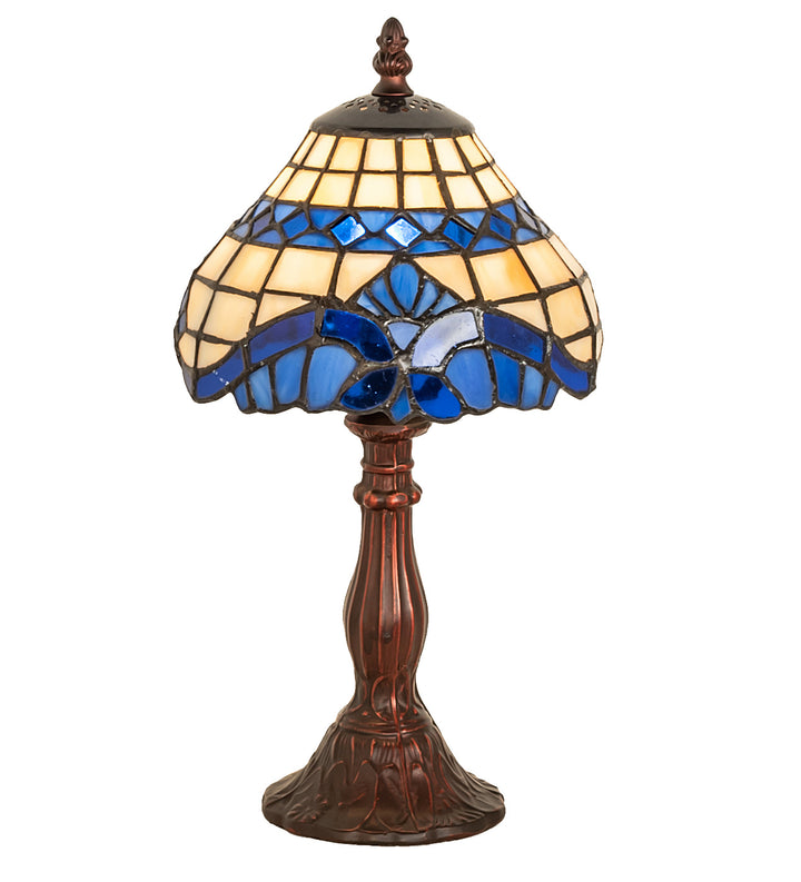 Meyda Tiffany Lighting 26586 Baroque One Light Mini Lamp Lamp Bronze / Dark