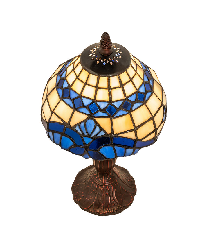 Meyda Tiffany Lighting 26586 Baroque One Light Mini Lamp Lamp Bronze / Dark