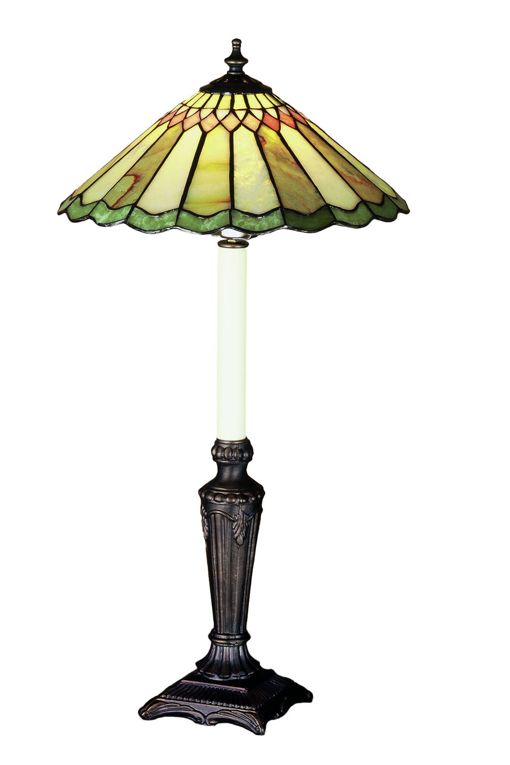 Meyda Tiffany Lighting 48384 Carousel One Light Buffet Lamp Lamp Bronze / Dark