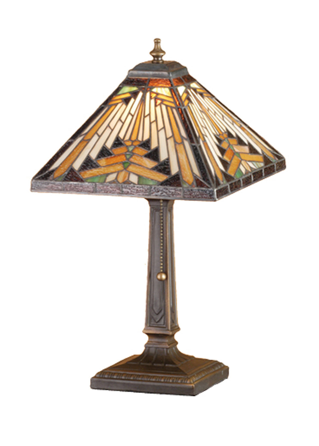 Meyda Tiffany Lighting 66231 Nuevo One Light Accent Lamp Lamp Bronze / Dark