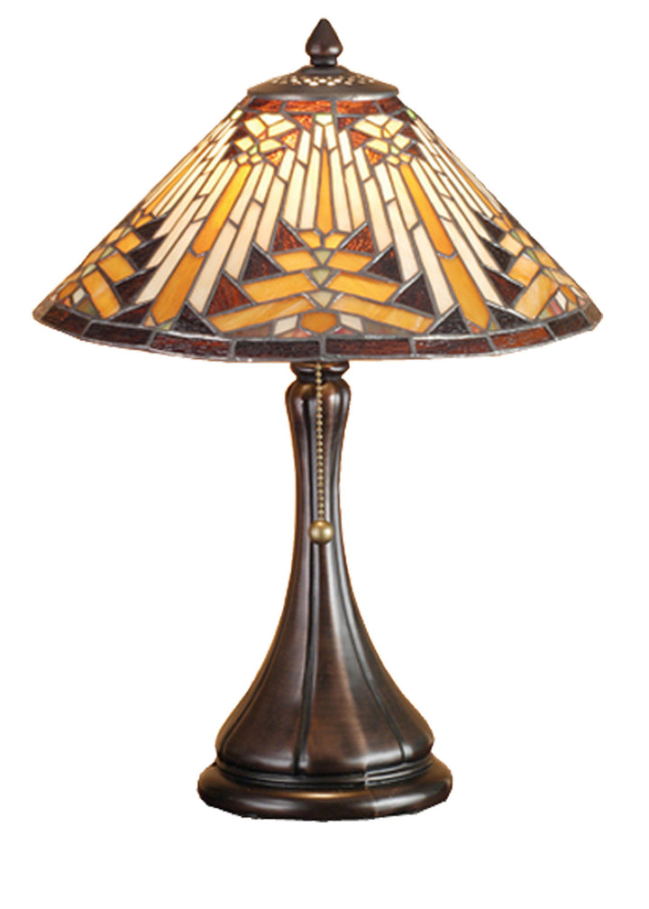 Meyda Tiffany Lighting 66225 Nuevo One Light Accent Lamp Lamp Bronze / Dark