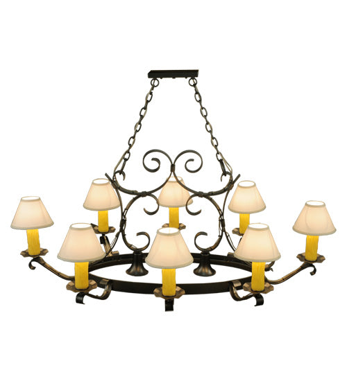 Meyda Tiffany Handforged 141127 Pendant Light - Pewter