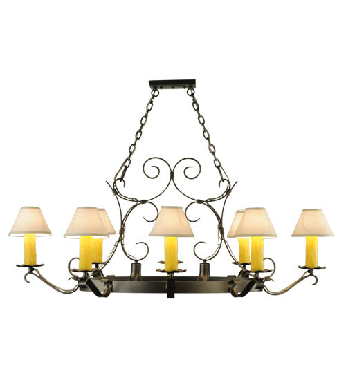 Meyda Tiffany Handforged 141127 Pendant Light - Pewter