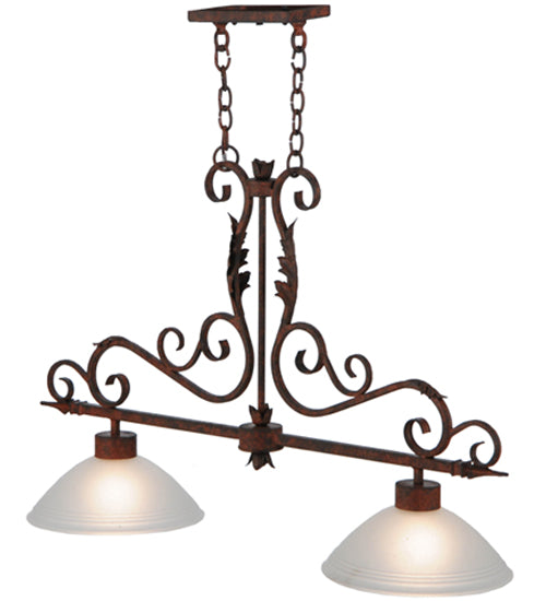 Meyda Tiffany Zamora 141154 Pendant Light - Rust, Custom