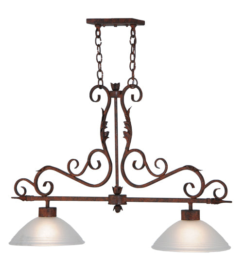 Meyda Tiffany Zamora 141154 Pendant Light - Rust, Custom